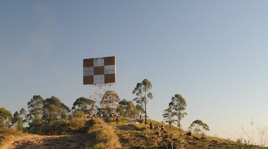 Morro da Placa — vista