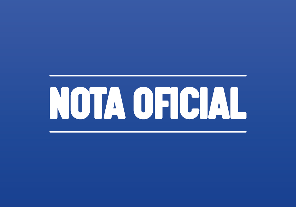 Nota Oficial – Notícias