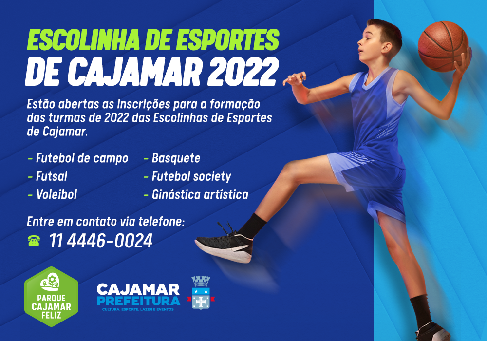 Inscrições para Escolinha de Futebol