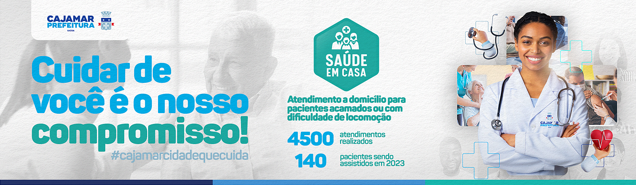 SAÚDE: CUIDAR DE VOCÊ É O NOSSO COMPROMISSO!