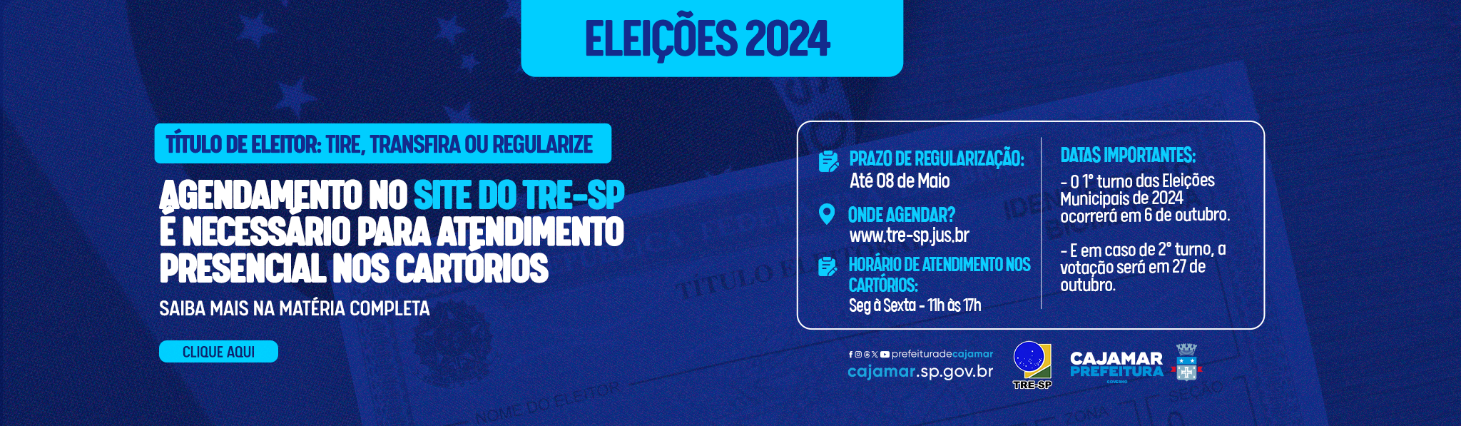 Eleições 2024 TRE-SP